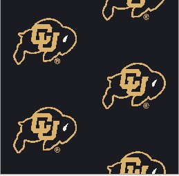 Collegiate Repeating Colorado Buffs